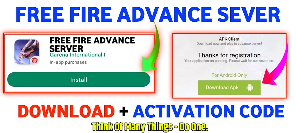 Download FREE FIRE ADVANCE SERVER