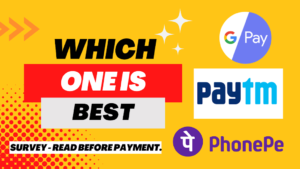 Best UPI Payment App - Google Pay Vs PhonePe Vs Paytm Which One is Best - Gameskills