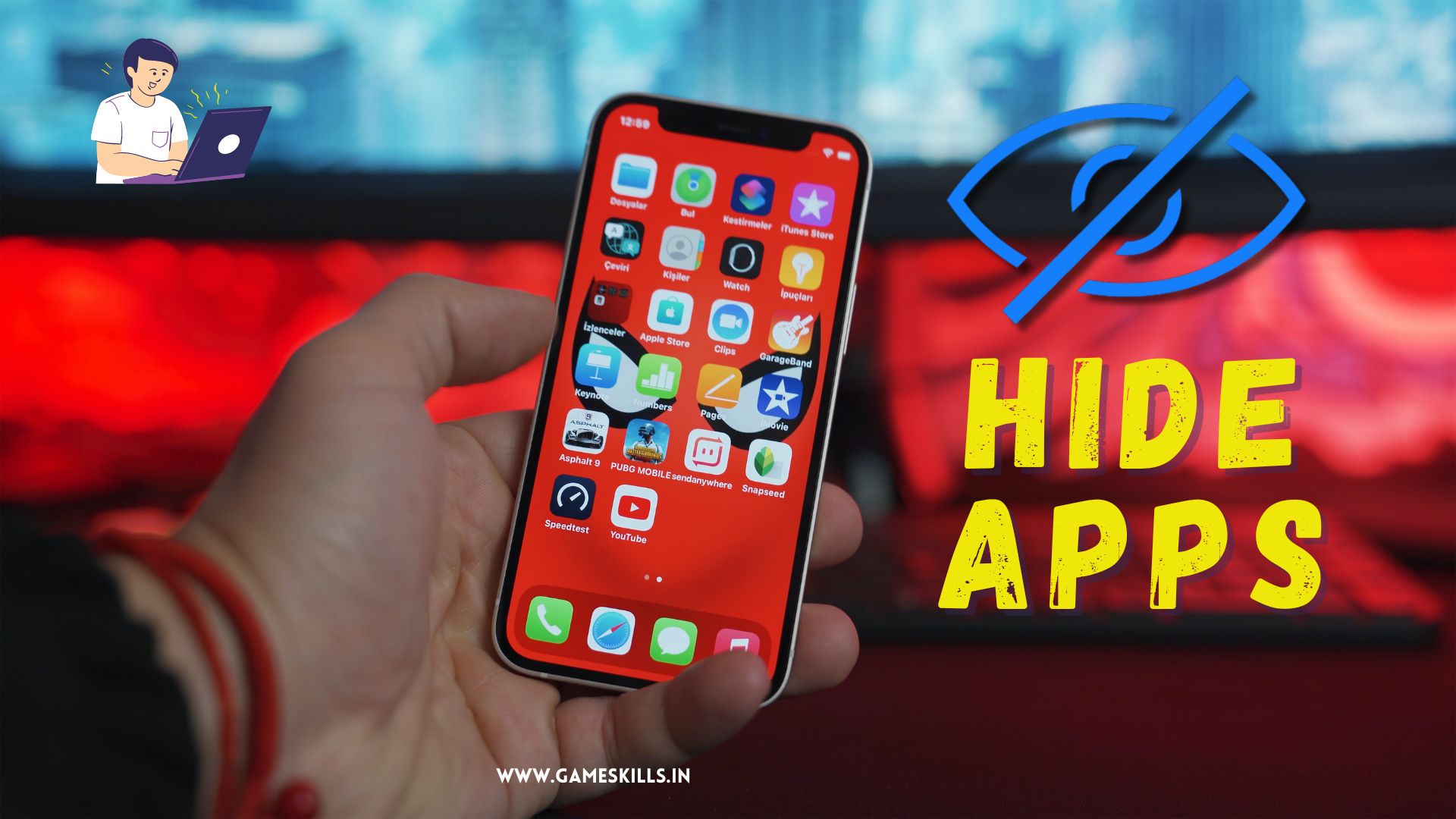 How To Hide Any App On Your Smart Phones. Hide Free Fire Game - Game Skills  » Game Skills